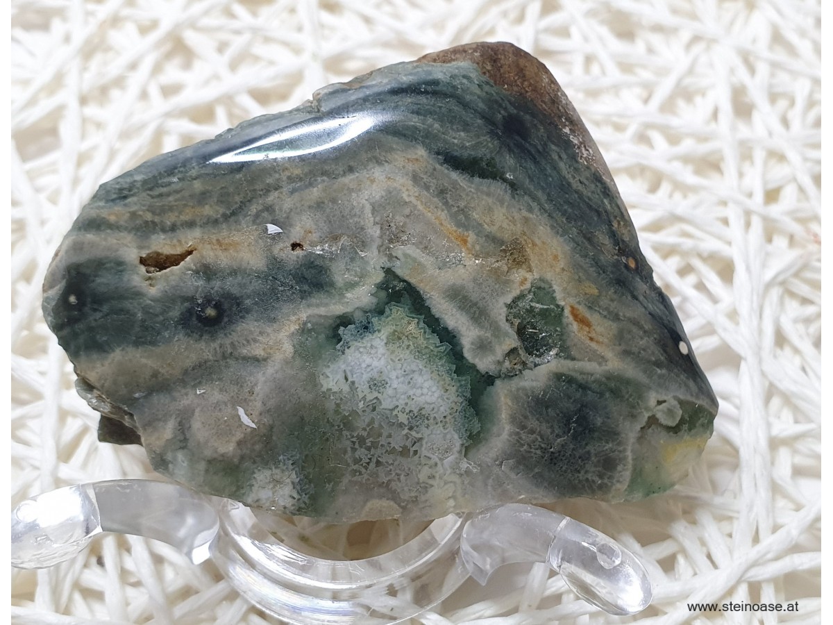 Ocean - Chalcedon Natur & poliert