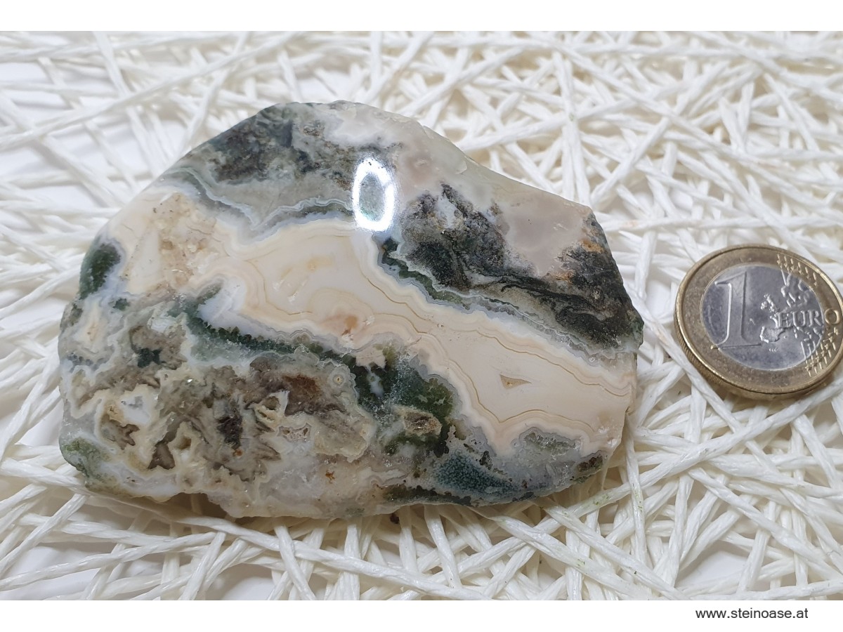 Ocean - Chalcedon Natur & poliert